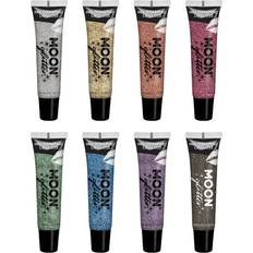 Sølv Læbeprodukter Moon Creations Holographic Glitter Lipgloss Sølv