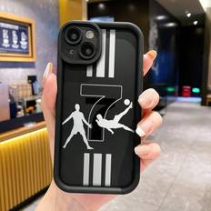 Shein Football HandPainted New Style HighEnd ConcaveConvex SkinFeel Thickened Protection Case For IPhone IPhone Pro Max Apple P P Women P Soft Case P Anti