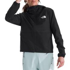 Elastane/Lycra/Spandex Jackets The North Face Women’s Tekware Grid Fleece Hybrid Full-Zip Jacket - TNF Black