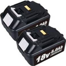 2X 18V 5.0Ah/5000mAh replacement battery for MAKITA BL1850B BL1830B BL1860 BL1860B BL1850 BL1850B BL1830 BL1860B BL1860 BL1840B