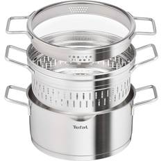 Integrerad sil Grytor Tefal Nordica med lock 5.2 L 24 cm