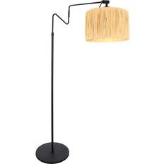 Sten Golvlampor Steinhauer Linstrom Metall Gräs Svart Beige Golvlampa