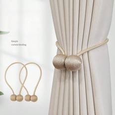 Curtain Accessories Shein pcs Magnetic Curtain Tiebacks Earphone