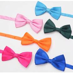 Ties & Bow Ties on sale Shein pc Solid Color Kids Bow Tie Fashion DoubleLayered CandyColored Bow Tie For Boys And Girls Suitable For Student Performance Costume Accessories
