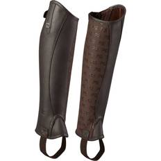 Pelle Paraschiena Gambiere corte in pelle Premier Equine Actio Marron