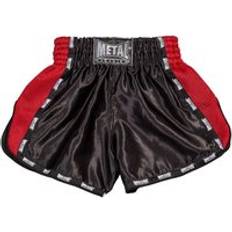 Kampfsport Shorts Metal Boxe Thai/Kick Extrem Noir