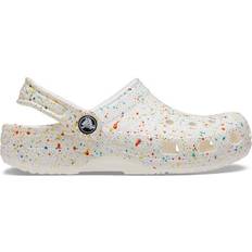 Crocs Kid's Classic Splatter Paint Clog - White/Multi