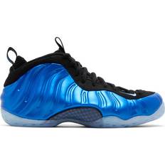 Laced - Men Basketball Shoes Nike Air Foamposite One M - Dark Neon Royal/Black/Clear/White