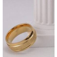 Unisex Ringar Shein st mm ring matt rostfritt enkel stil guldfrgad ring med bred band unisex