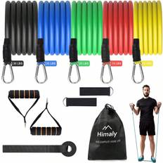 Shein Exercise Bands Resistance Bands Set of Home Gym Strength Training Fitness Bands Workout Bands Resistance Elastic Bands for Exercise