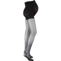 SupCare Maternity Support Tights 15-21mmHg Black XL, Closed Toe