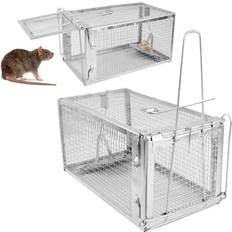 Steel Pest Control iMounTEK Animal Steel Cage Traps, Humane Live