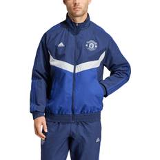 Uomo Magliette Adidas Manchester United FC Track Top, Night Indigo Victory Blue