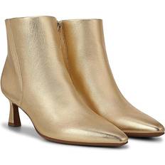 Shoes Naturalizer Deesha Bootie Dark Gold Leather Women's Boots 10.5 B