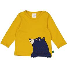 L Blusar & Tunikor Barnkläder Fred's World Bear Applique T Blouse - Mango