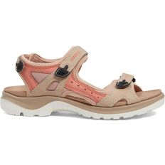 Beige - Dame Sandaler ecco Yucatan - Nude/Coral