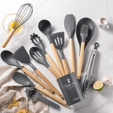 Silicone Kitchen Utensils Shein Pcs Silicone Cooking Kitchen Utensils Set Kitchen Utensil