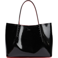 Christian Louboutin Cabarock Patent Tote Bag - Black