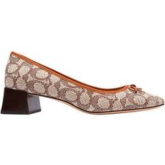 Coach Slip-On Heels & Pumps Coach Ava - Cocoa/Burnished Amber