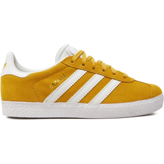 Adidas Kid's Gazelle - Preloved Yellow/Cloud White/Gold Metallic