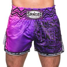 Martial Arts Sandee Purple Pink, Medium Warrior Thai Shorts