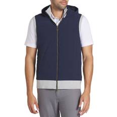 Puma XL Vests Puma Men's Clubhouse Hybrid Golf Vest, Medium, Deep Navy/Ash Gray