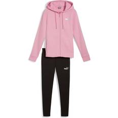 Damen - Rosa Jumpsuits & Overalls Puma Trainingsanzug mauve schwarz