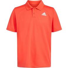 Adidas S Polo Shirts Adidas Boy's Active Performance Mesh Golf Polo - Bright Red