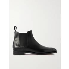 John Lobb Lawry Leather Chelsea Boots Men Black