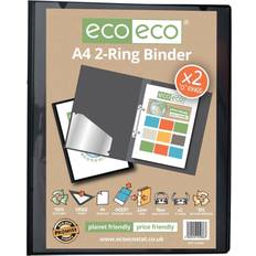 A4 95% recycled presentation 22mm spine 2 ring