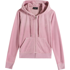 Juicy Couture Classic Velour Robertson Hoodie - Keepsake Lilac