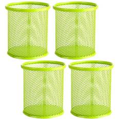 HKHBJS 4pcs Pen Holder Mesh Pencil Holder Durable Pencil Pen