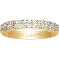 Sif jakobs corte due Sif Jakobs Corte Due Ring - Gold/Transparent