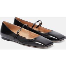 Gianvito Rossi Christina patent leather ballet flats