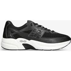 Givenchy Shoes Givenchy Mens Black Nfnty-52 Faux-leather and Mesh Low-top Trainers Eur Men BLACK