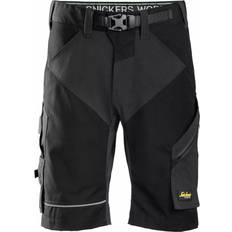 Snickers FlexiWork Work Shorts Black/Black