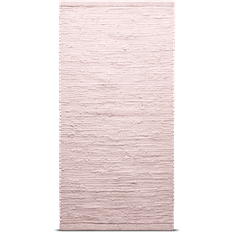 Rug Solid Cotton Pink 75x300cm