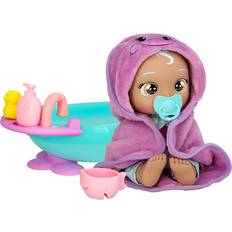 Bath Toys Cry Babies Newborn My First Bath Dana Baby Doll 6pc Set w/ Bath Tub