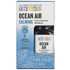 Aura Cacia ocean essential oil blend 0.25 fl oz box