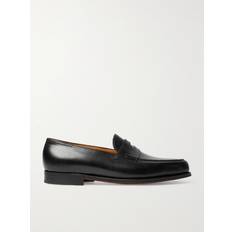 John Lobb Lopez Leather Penny Loafers Men Black