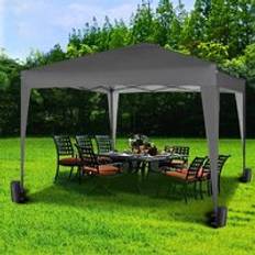 3x3m Pop-up Gazebo Waterproof Garden Marquee Canopy NS