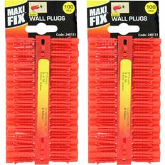 Plugs Maxi Fix 200 X 6 Wall Plugs Rawl Raw Plug