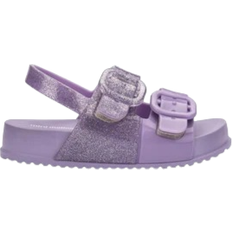 PVC Sandals Children's Shoes Mini Melissa Baby Cozy Double Strap Sandals - Lilac Glitter