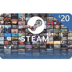 Gavekort på salg Steam Gift Card 20 TRY Turkey