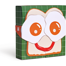 Happy Socks Kids Mask Crew Sockeen Geschenkset - Grün/White/Orange/Navy/Light Purple/Red/Yellow