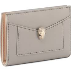 Wallets & Key Holders Bvlgari Serpenti Forever Folded Card Holder grey
