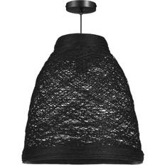 Rattan Pendant Lamps Beachcrest Home Celvin Pendant Lamp 39.9cm