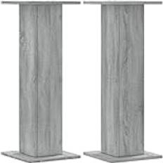 vidaXL Engineered Wood Speaker Stands 30 x 30 x 80 cm 2 pcs