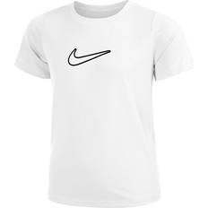 XL Överdelar Nike One Std T-shirt Flickor Vit