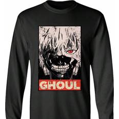 Clothing Shein New Graphic Shirt Anime Manga Ghoul Mens Long Sleeve TShirt